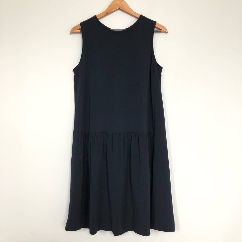Maxmara womens navy mini dress